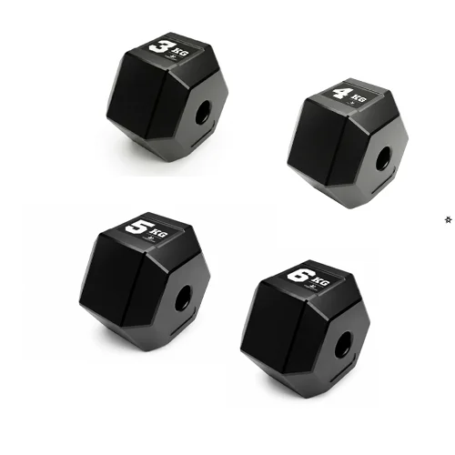 Adjustable hexagon weight plate